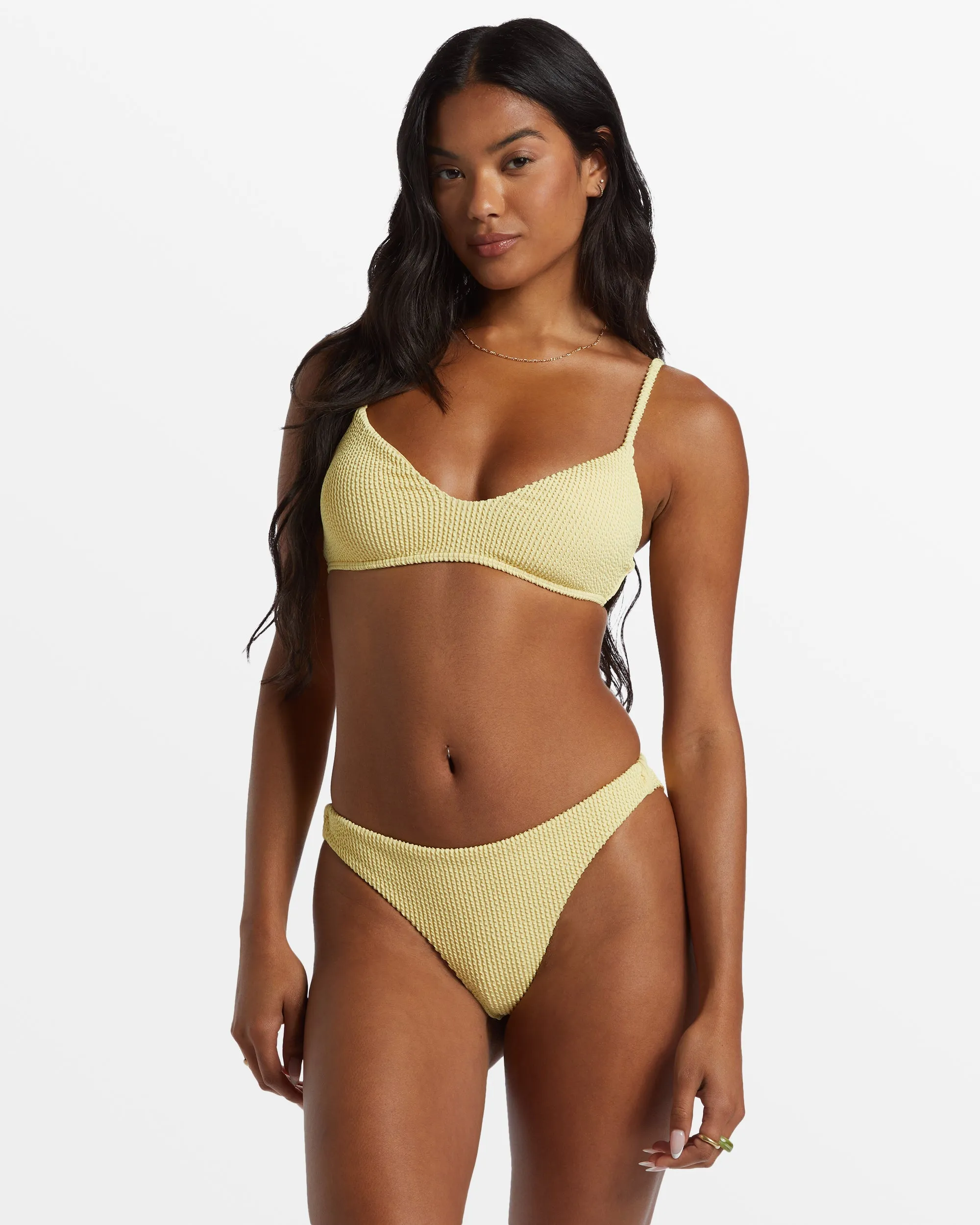 Summer High Tanga Bikini Bottoms - Mellow Yellow sold by Billabong product image thumbnail 2