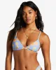 Lazy Days Tanlines Ceci Triangle Bikini Top - Outta The Blue sold by Billabong
