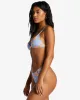 Lazy Days Tanlines Ceci Triangle Bikini Top - Outta The Blue sold by Billabong