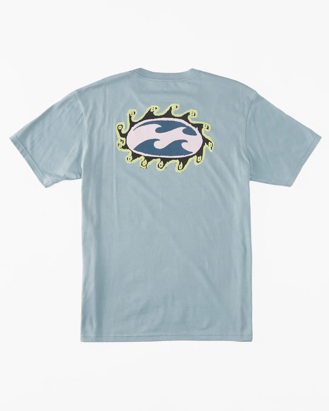 Boys (2-7) Crayon Wave T-Shirt - Washed Blue sold by Billabong