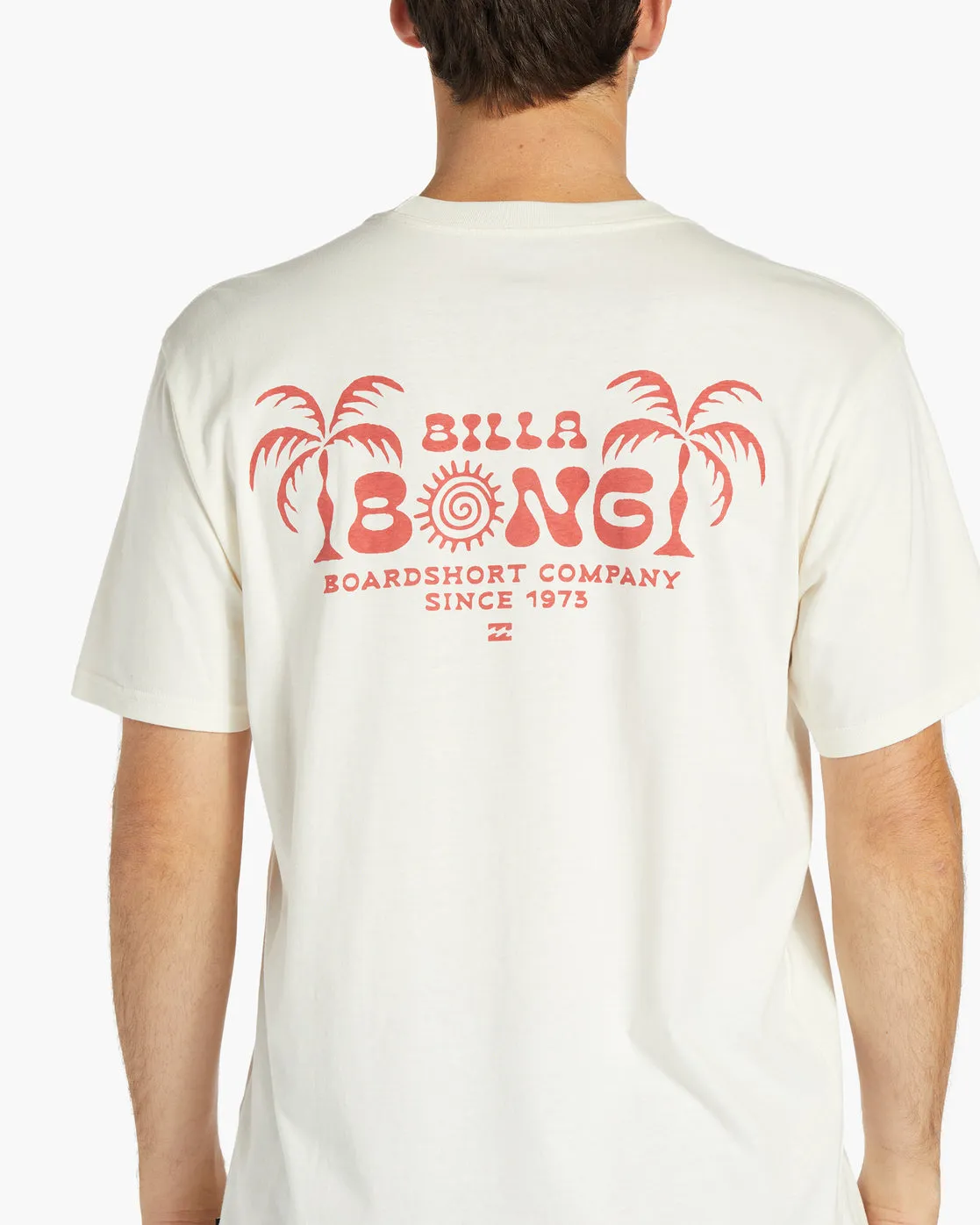 Lounge Short Sleeve T-Shirt - Off White sold by Billabong product image thumbnail 3