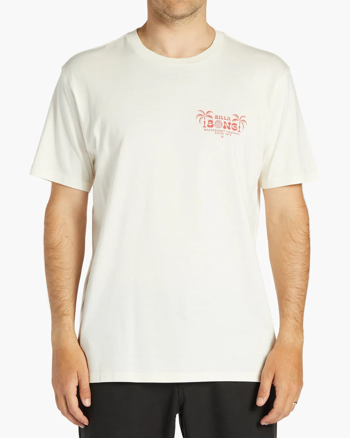 Lounge Short Sleeve T-Shirt - Off White sold by Billabong product image thumbnail 2