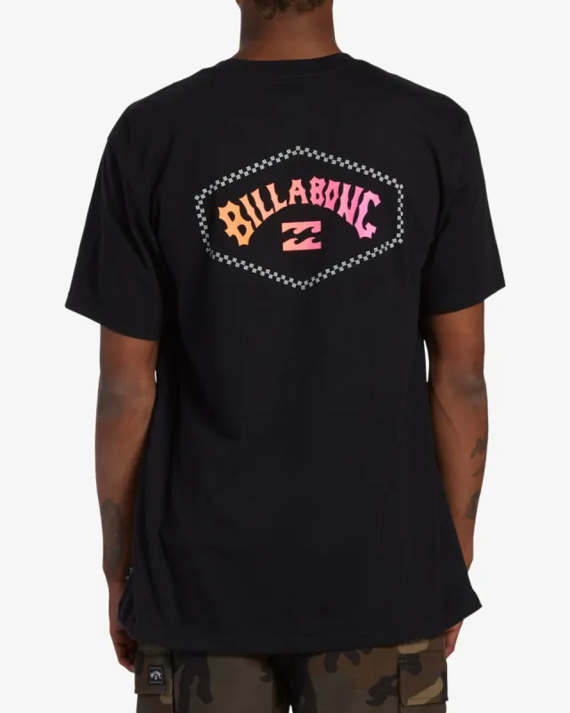 Exit Arch T-Shirt - Black sold by Billabong