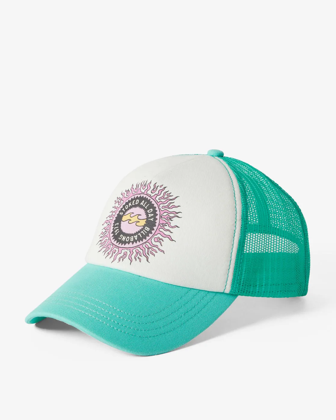 Aloha Forever Trucker Hat - Bright Lagoon sold by Billabong product image thumbnail 4