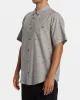 All Day Jacquard Short Sleeve Shirt - Alloy sold by Billabong