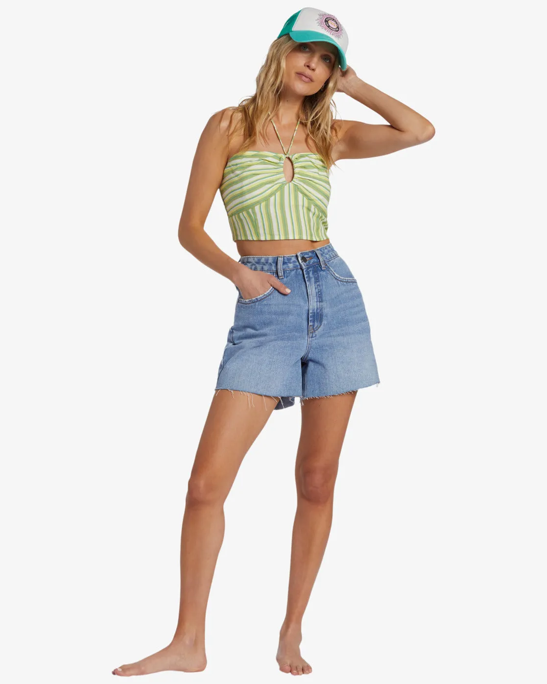 Aloha Forever Trucker Hat - Bright Lagoon sold by Billabong product image thumbnail 2