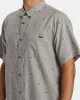 All Day Jacquard Short Sleeve Shirt - Alloy sold by Billabong