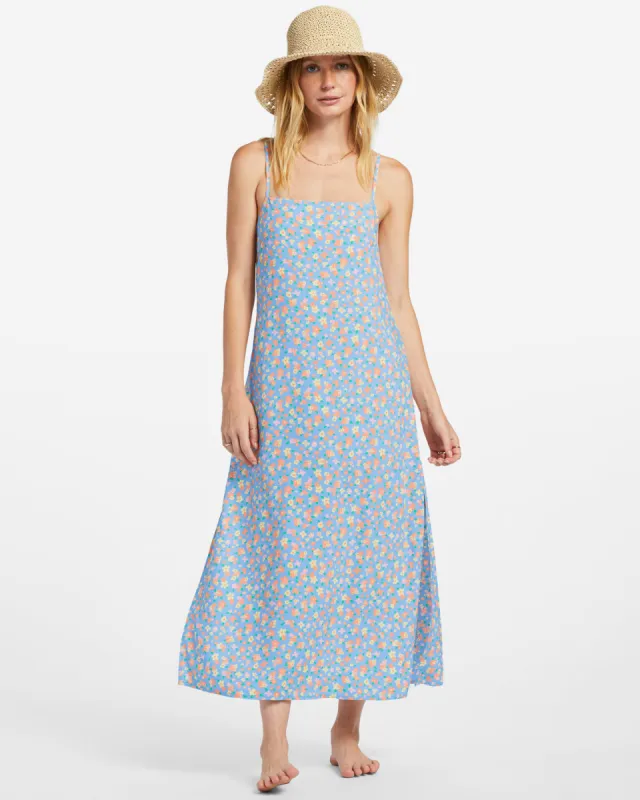 Weekend Waves Midi Dress - Summer Sky made by Billabong
