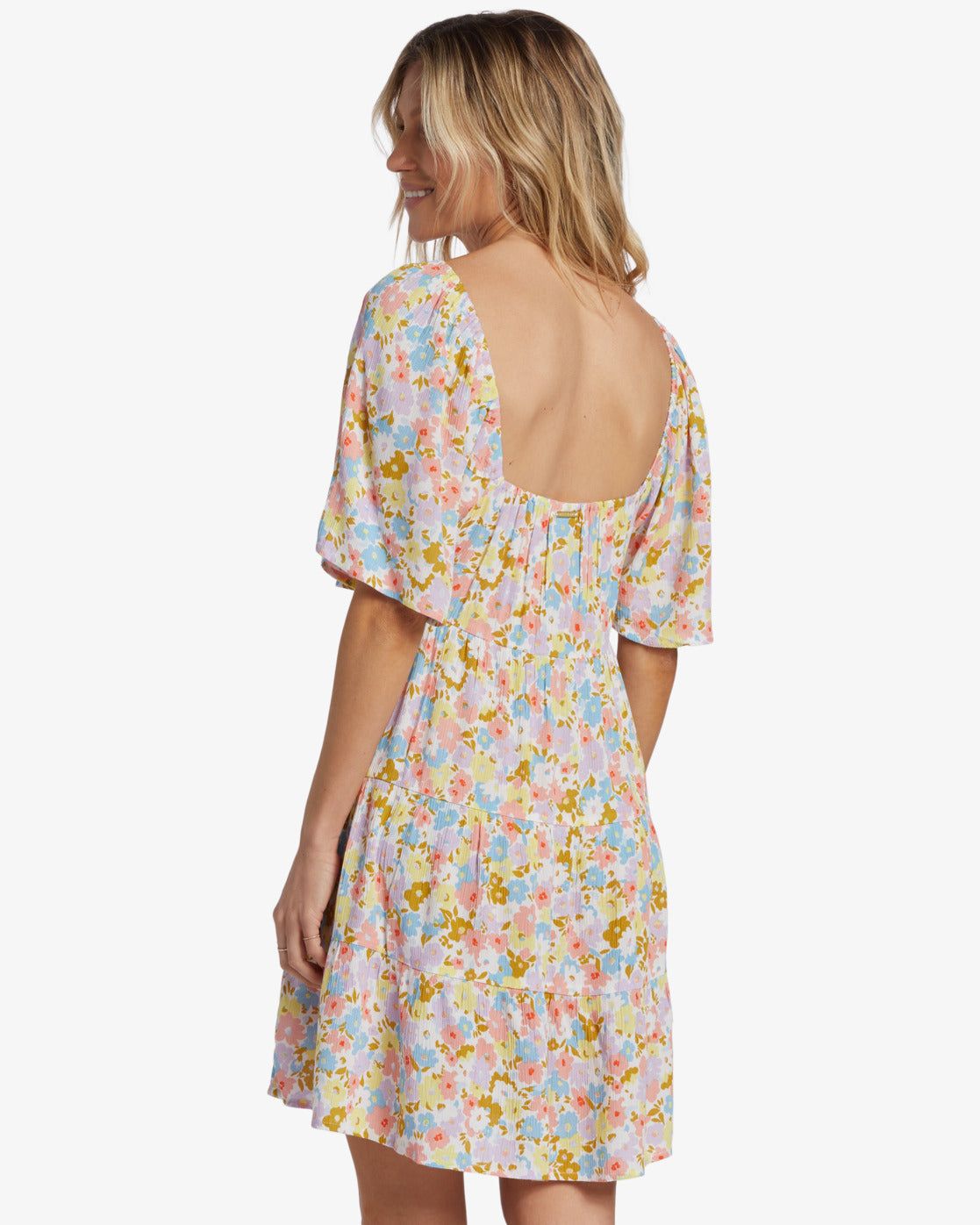 Take A Chance Babydoll Dress - Salt Crystal sold by Billabong product image thumbnail 3