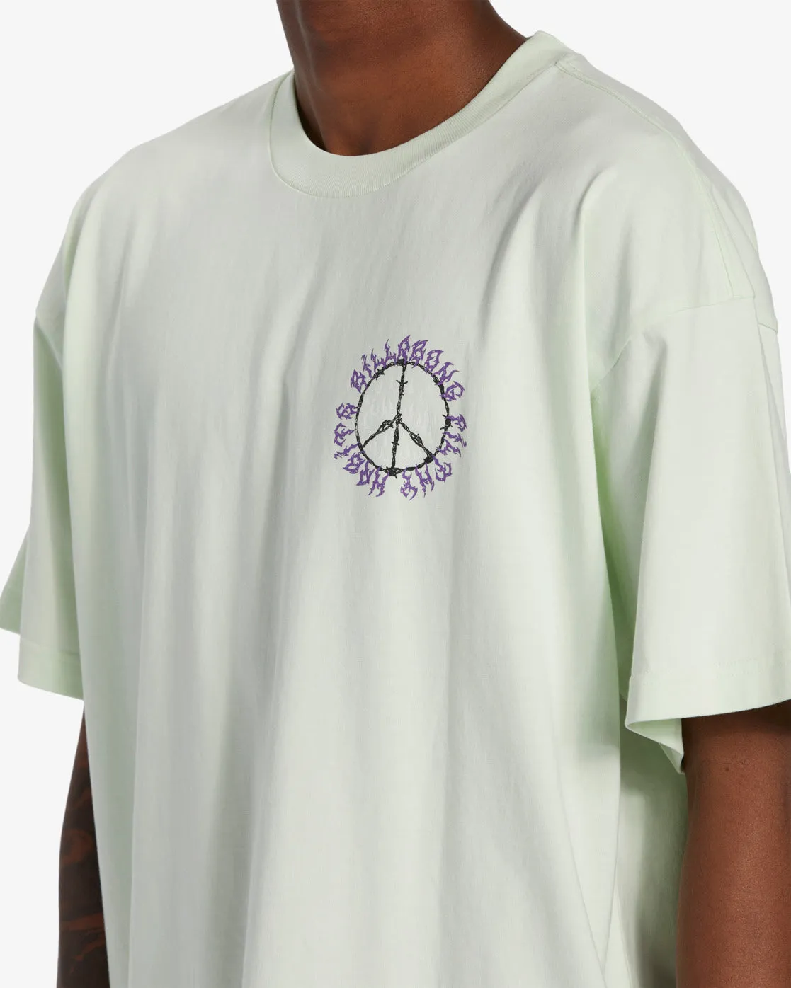 Harmony OG T-Shirt - Mint Cream sold by Billabong product image thumbnail 4