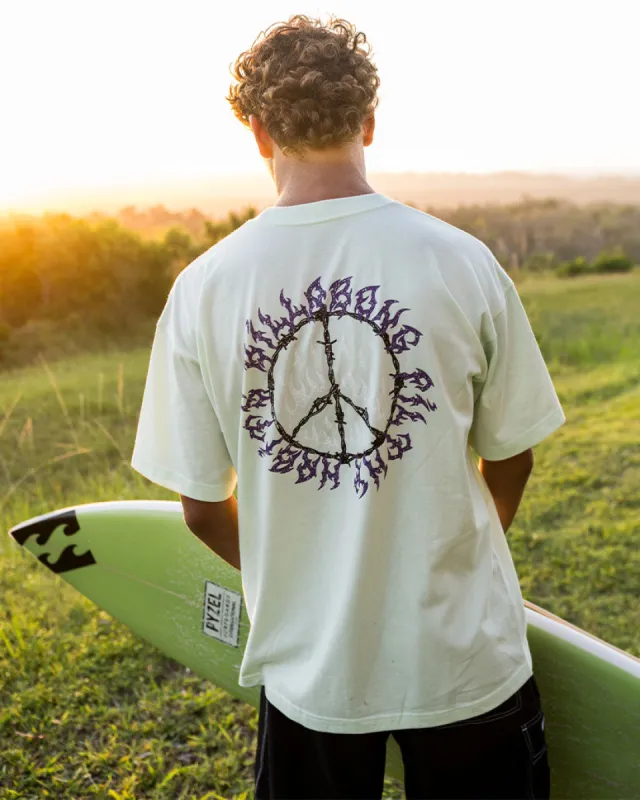 Harmony OG T-Shirt - Mint Cream sold by Billabong