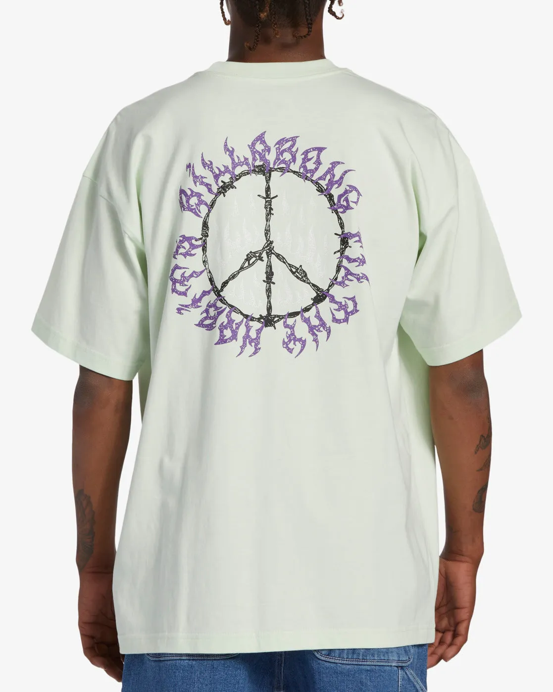 Harmony OG T-Shirt - Mint Cream sold by Billabong product image thumbnail 3