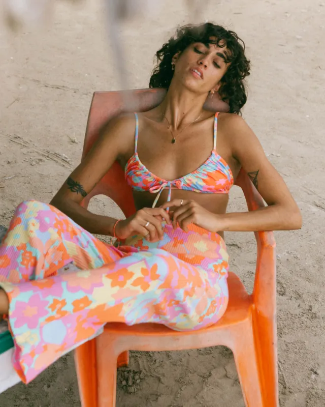 Come Back Cropped Pants - Peach Pie sold by Billabong