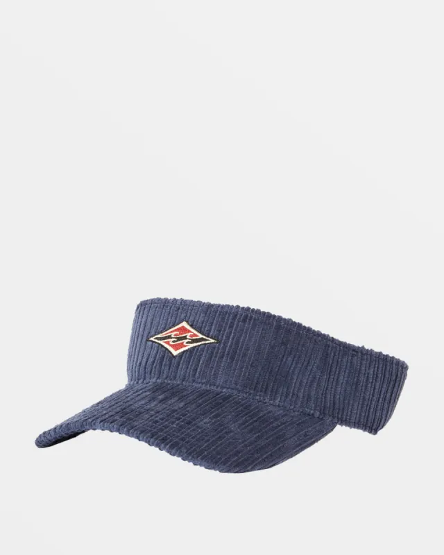 Heritage Visor - Dusty Navy sold by Billabong