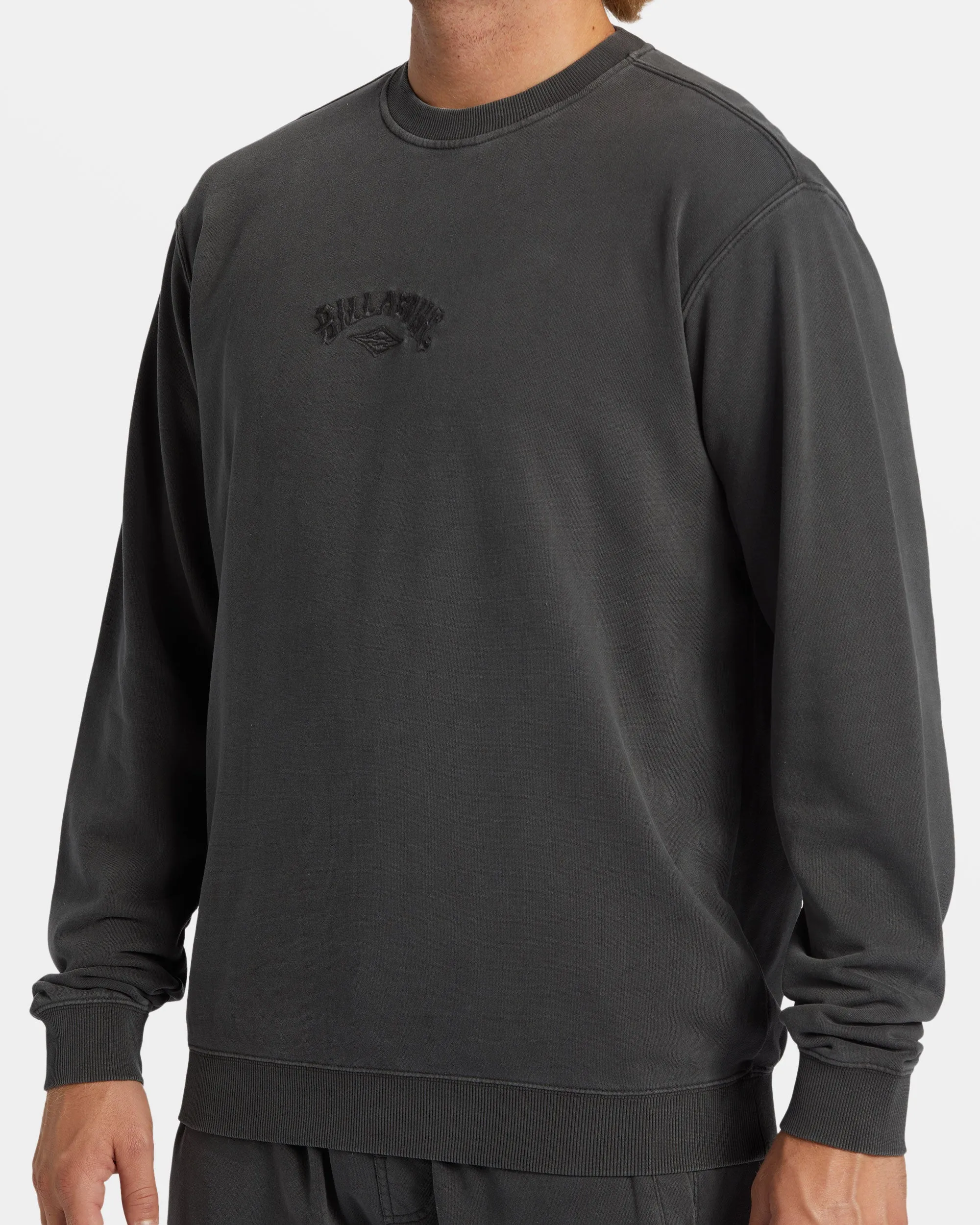 Wave Washed Crewneck Sweatshirt - Raven sold by Billabong product image thumbnail 5