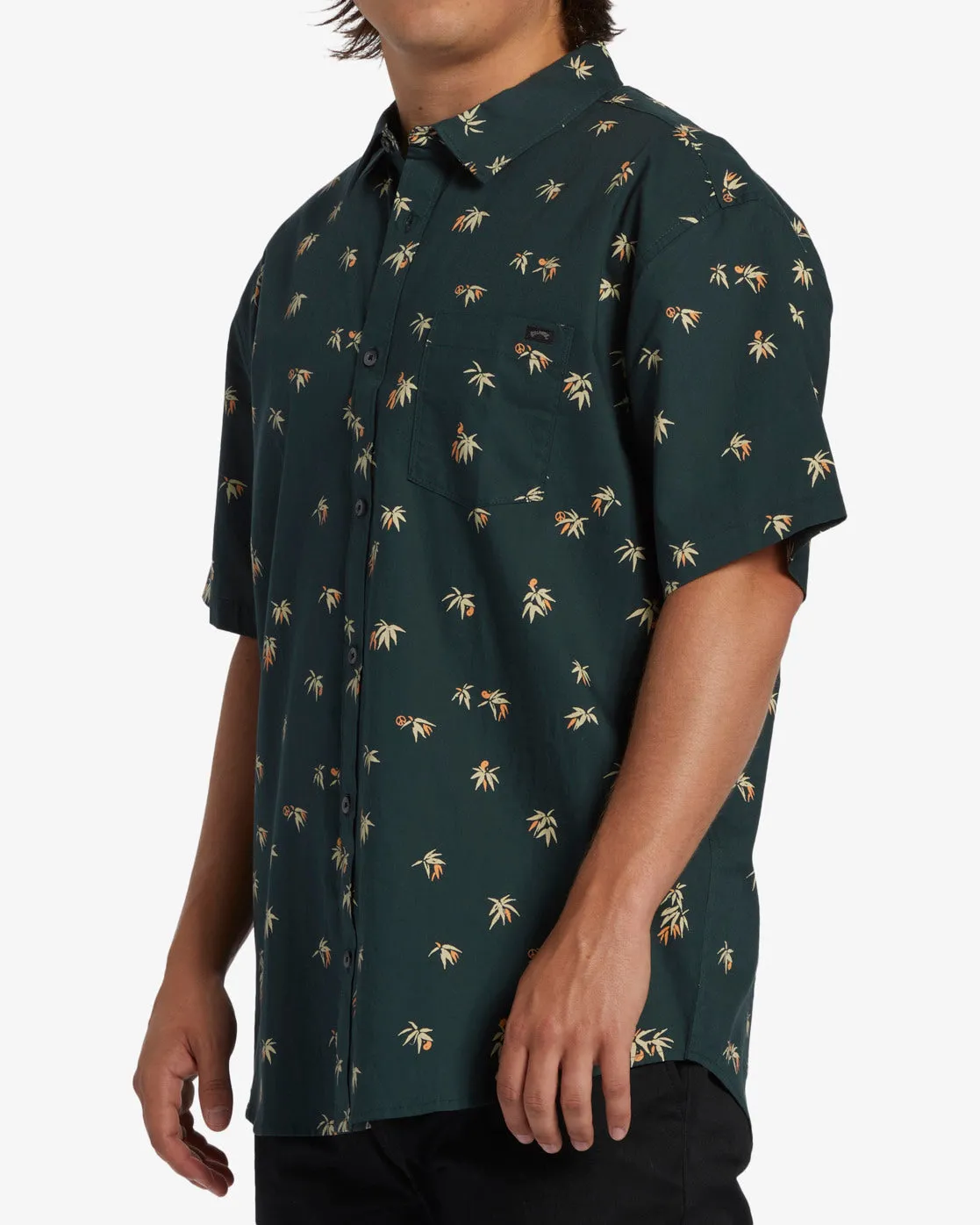Sundays Mini Short Sleeve Shirt - Deep Sea sold by Billabong product image thumbnail 2