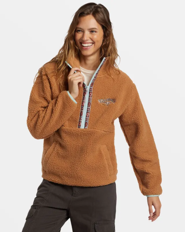 Horizon Half-Zip Fleece - Sandalwood sold by Billabong