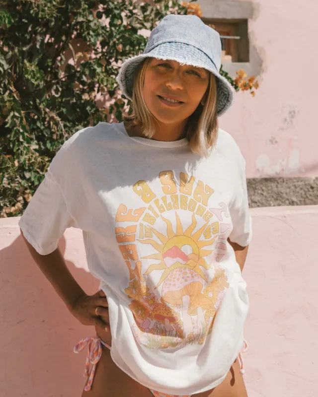 Take A Sun Trip T-Shirt - Salt Crystal sold by Billabong