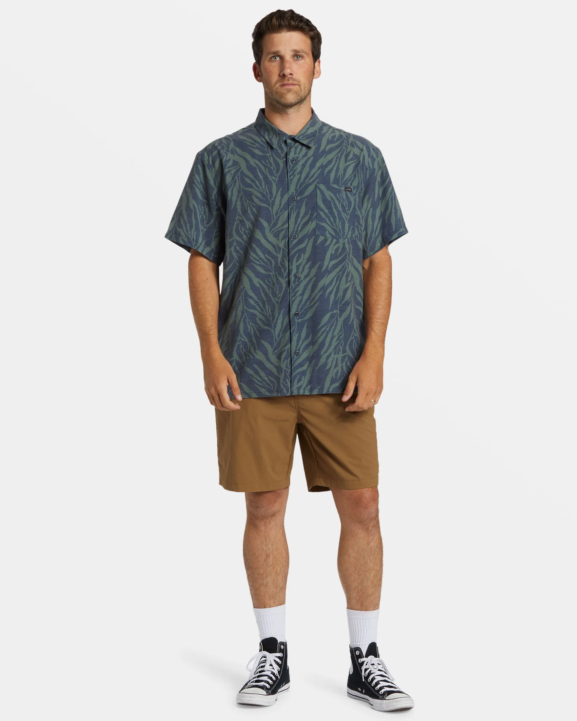 A/Div Surftrek Trail Short Sleeve Shirt - Dusty Navy sold by Billabong product image thumbnail 5
