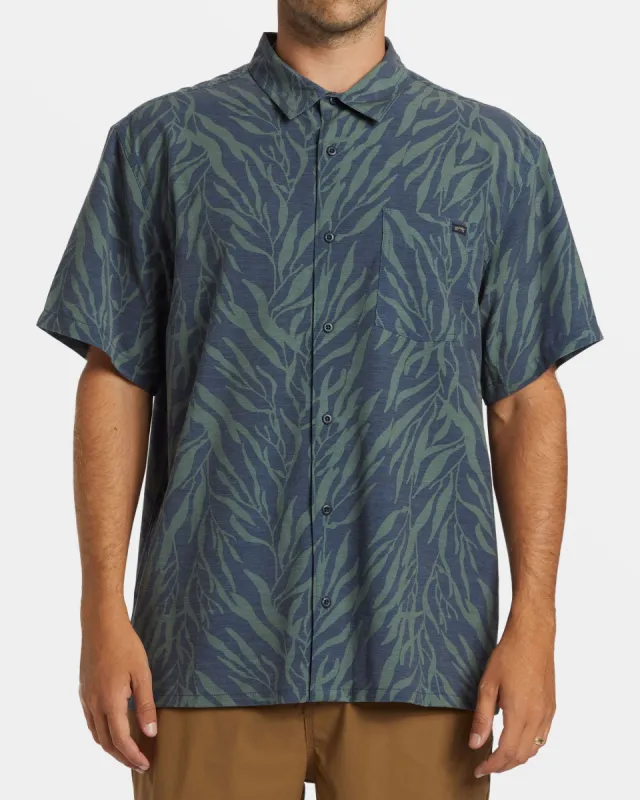 A/Div Surftrek Trail Short Sleeve Shirt - Dusty Navy made by Billabong