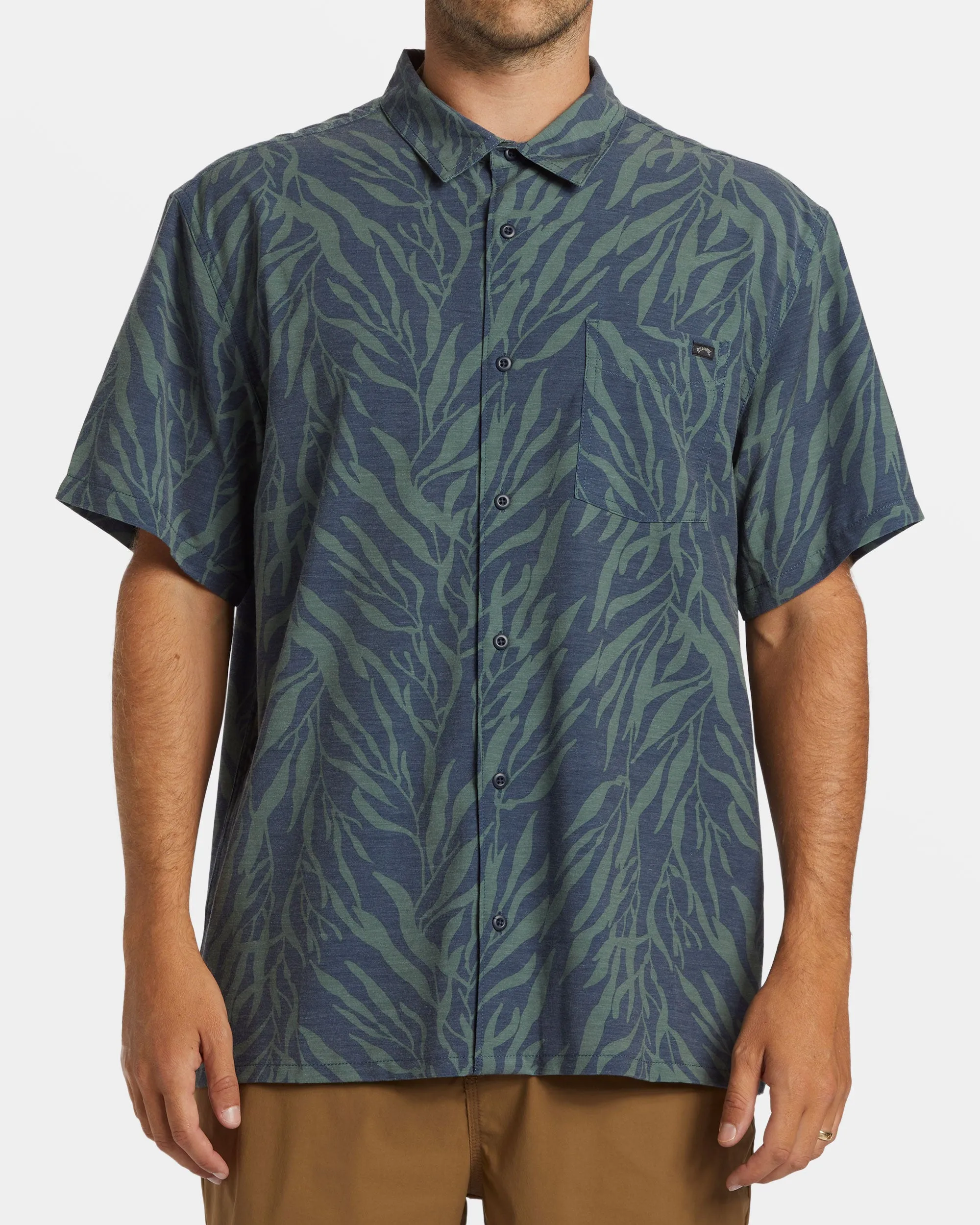 A/Div Surftrek Trail Short Sleeve Shirt - Dusty Navy sold by Billabong
