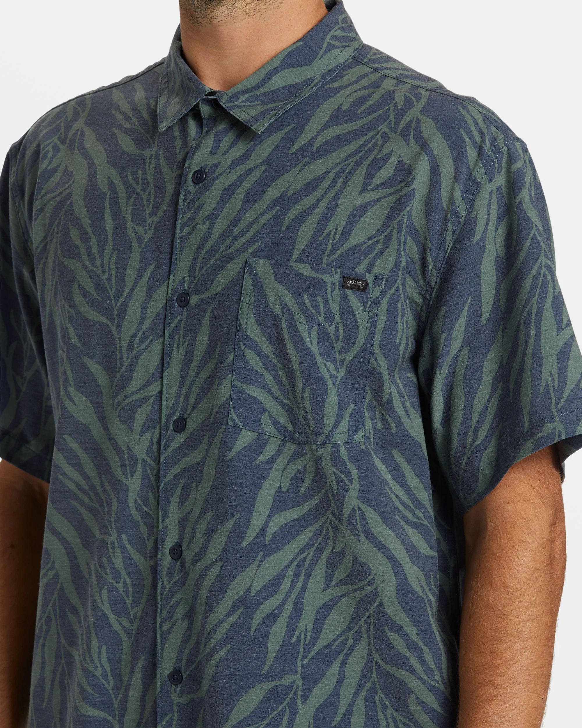 A/Div Surftrek Trail Short Sleeve Shirt - Dusty Navy sold by Billabong product image thumbnail 3