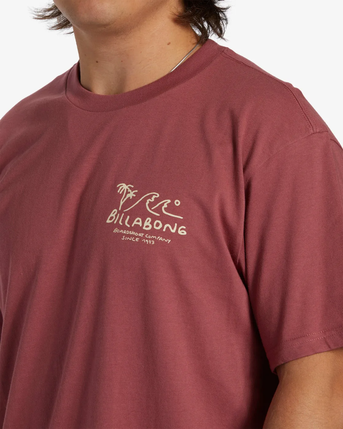 Lounge T-Shirt - Rose Dust sold by Billabong product image thumbnail 4