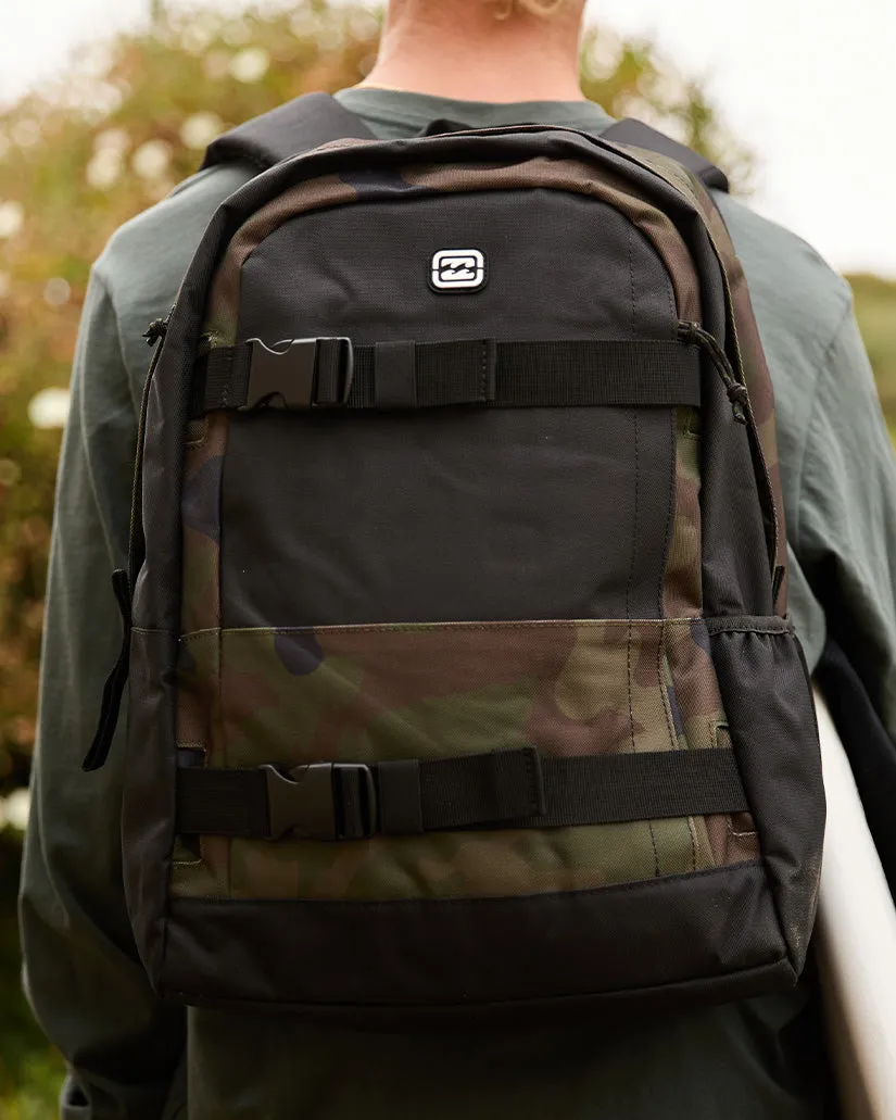 Command Stash 26L Medium Backpack - Camo sold by Billabong