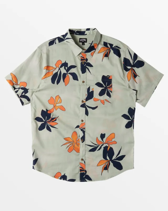 Sundays Short Sleeve Shirt - Seafoam sold by Billabong