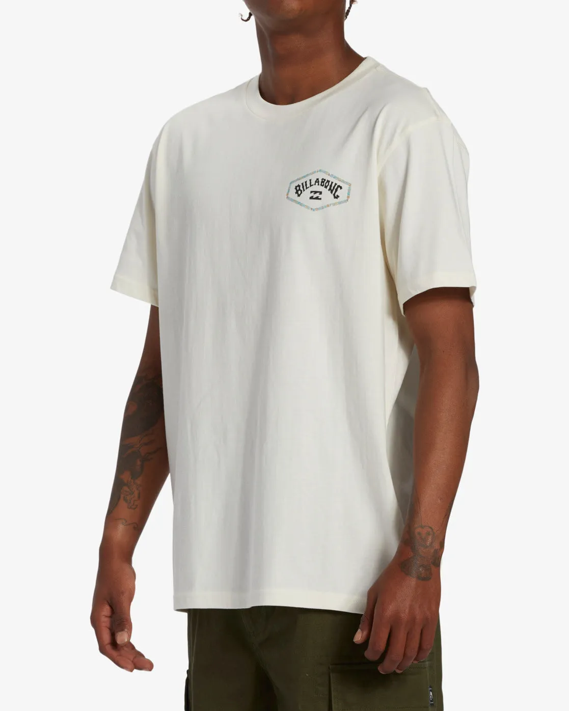 Exit Arch T-Shirt - Off White sold by Billabong product image thumbnail 4