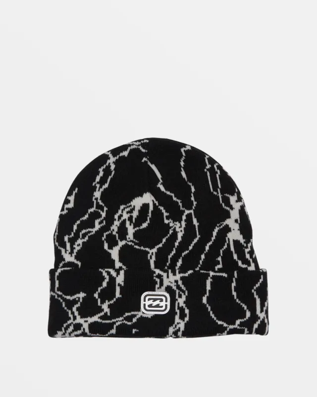 Adventure Division Spec 73 Cuff Beanie - Black sold by Billabong