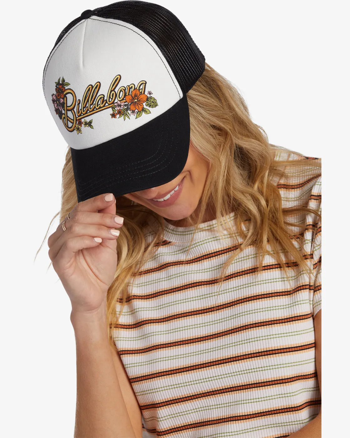 Aloha Forever Trucker Hat - Black Multi 1 sold by Billabong