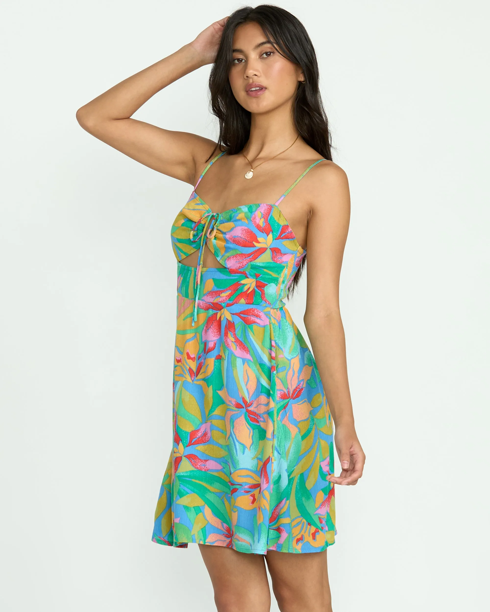 Red Hot Cut-Out Mini Dress - Marina sold by Billabong product image thumbnail 3