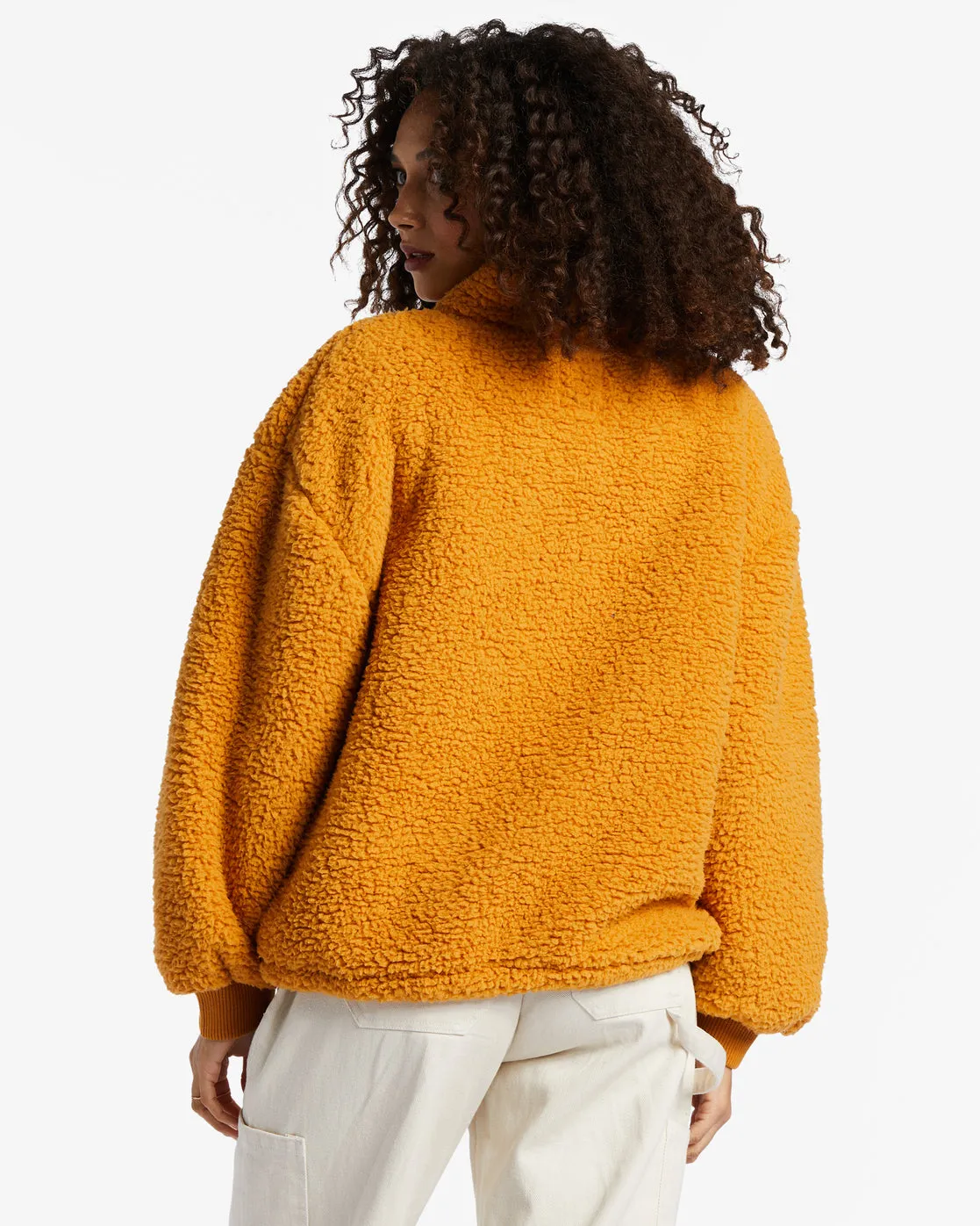 Time Off Half-Zip Fleece Pullover - Golden Rays sold by Billabong product image thumbnail 4