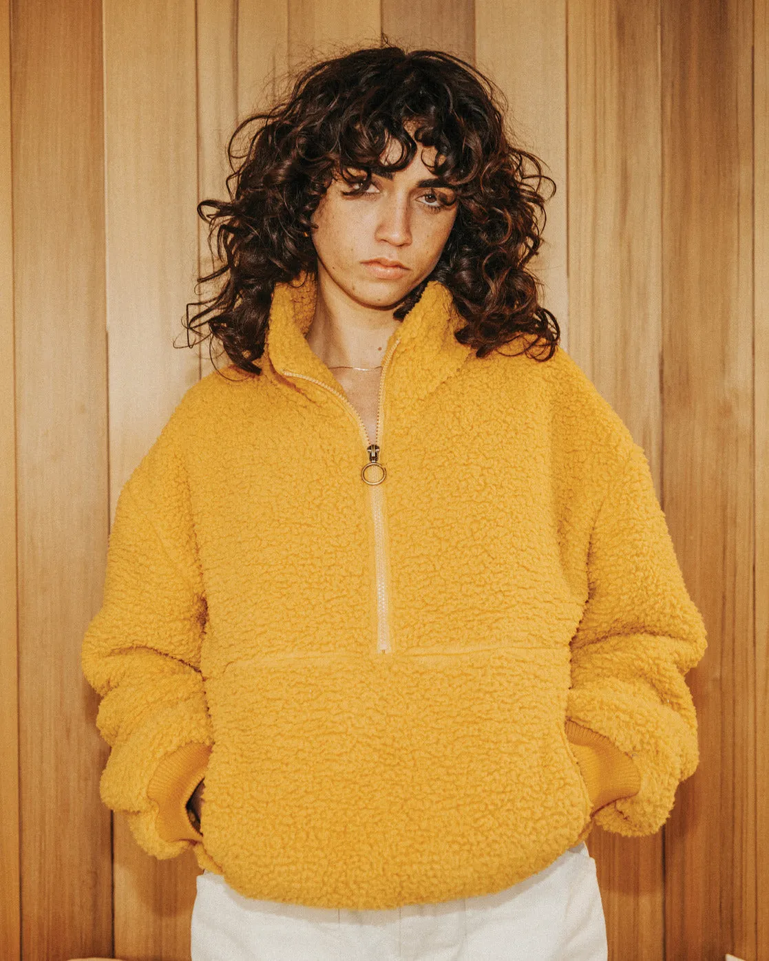 Time Off Half-Zip Fleece Pullover - Golden Rays sold by Billabong