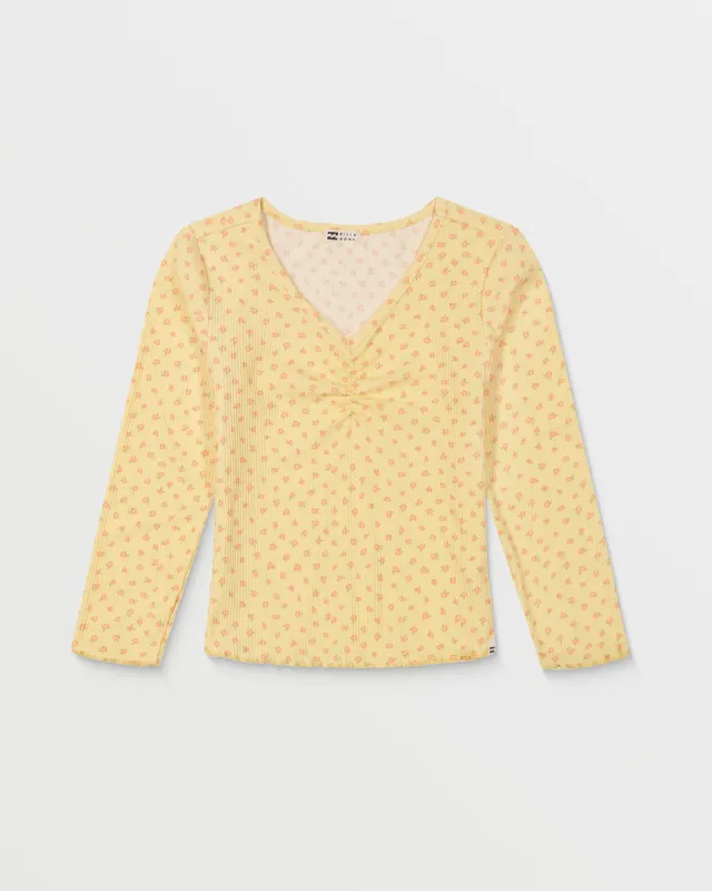 Girls Pick Of The Patch Top - Buttermilk sold by Billabong