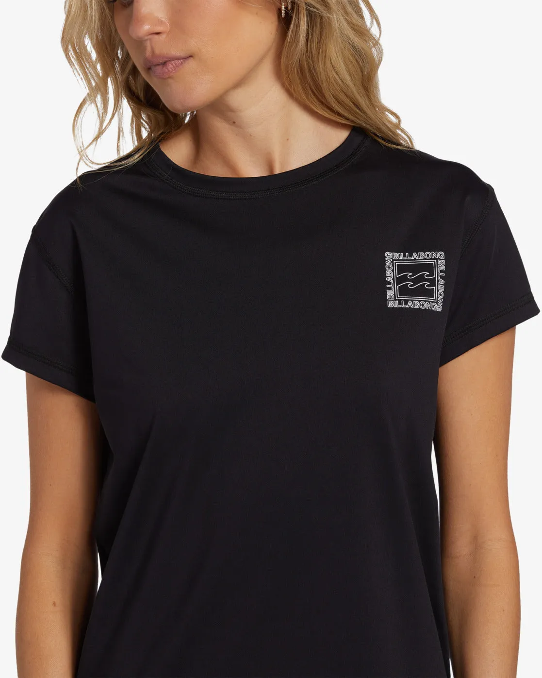 Core Sunday Surf Short Sleeve Rashguard Short Sleeve Surf Tee - Black sold by Billabong product image thumbnail 5