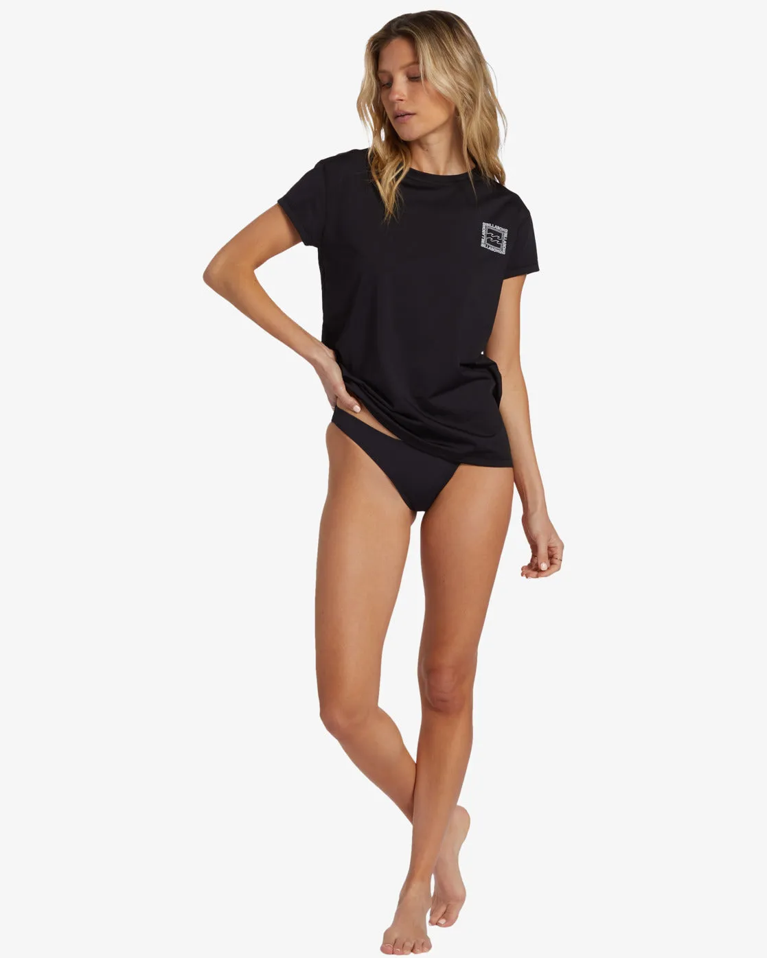 Core Sunday Surf Short Sleeve Rashguard Short Sleeve Surf Tee - Black sold by Billabong product image thumbnail 2