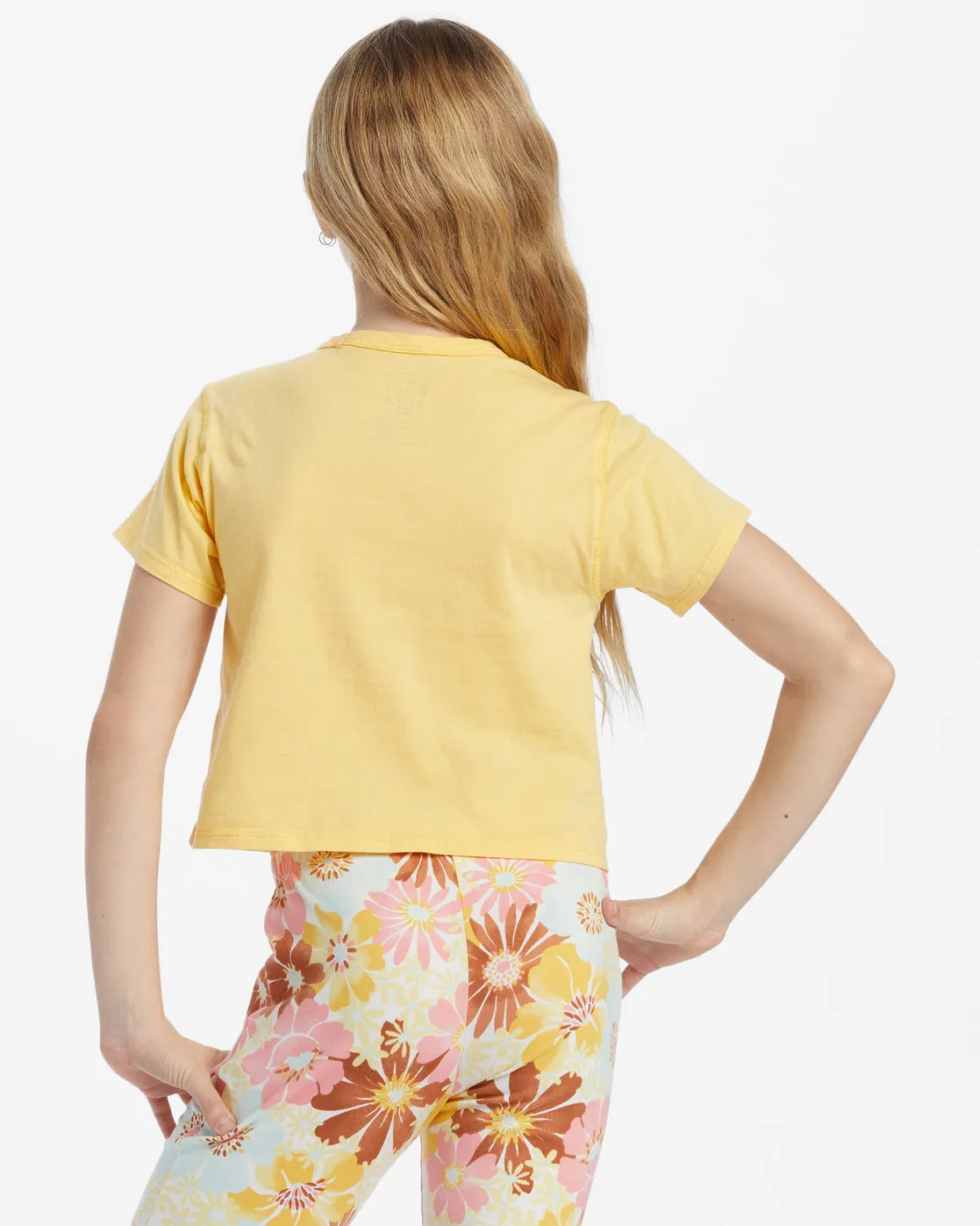 Girls Plant A Flower T-Shirt - Honeysuckle sold by Billabong product image thumbnail 3