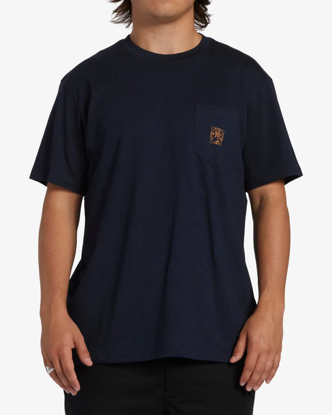 Troppo Pocket T-Shirt - Navy sold by Billabong product image thumbnail 2