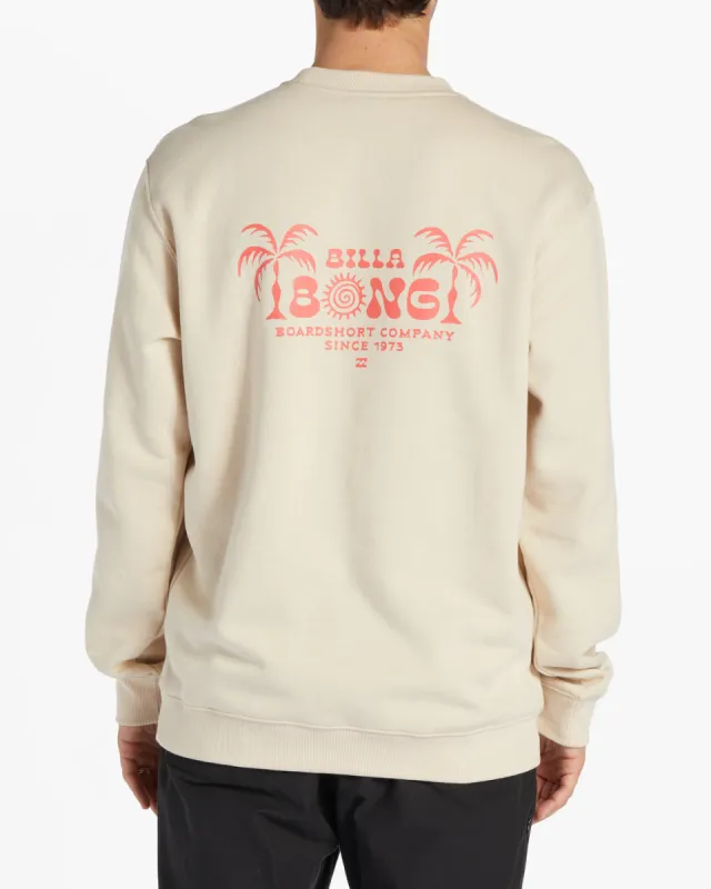 Short Sands Crew Sweatshirt - Chino sold by Billabong