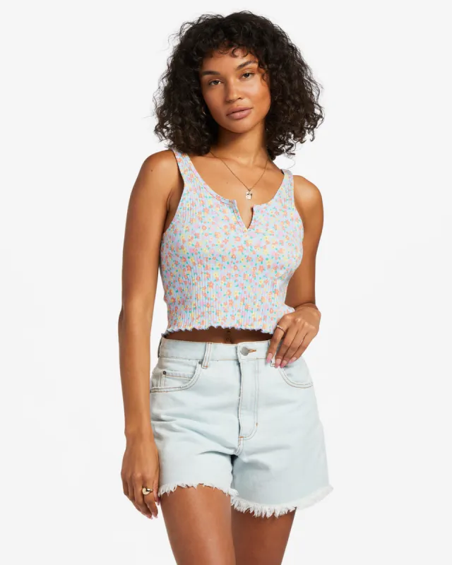 Notch Tank Top - Summer Sky sold by Billabong