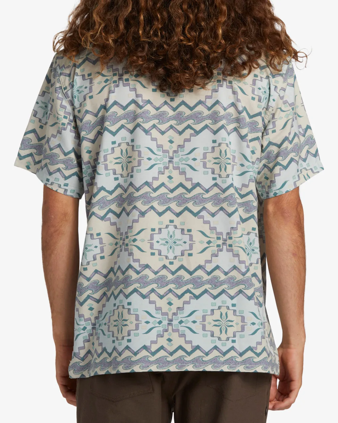 A/Div Surftrek Trail Short Sleeve Shirt - Seafoam sold by Billabong product image thumbnail 3