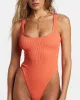 Summer High Hike One Piece Swimsuit - Papaya sold by Billabong