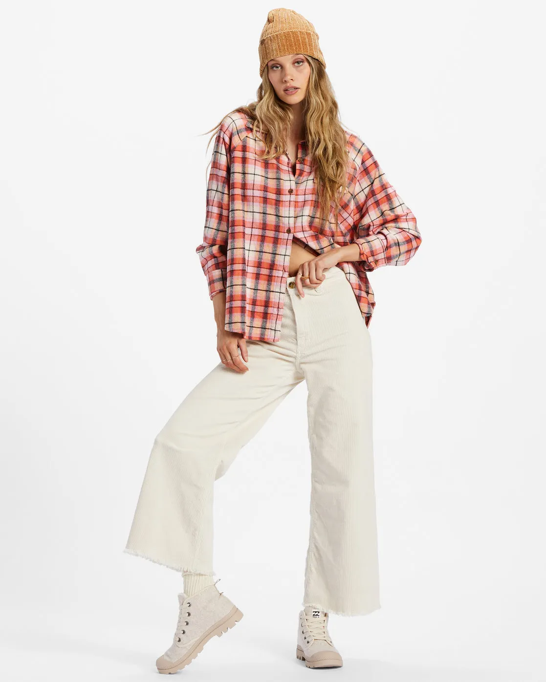 Best Time Long Sleeve Shirt - Hibiscus sold by Billabong product image thumbnail 2