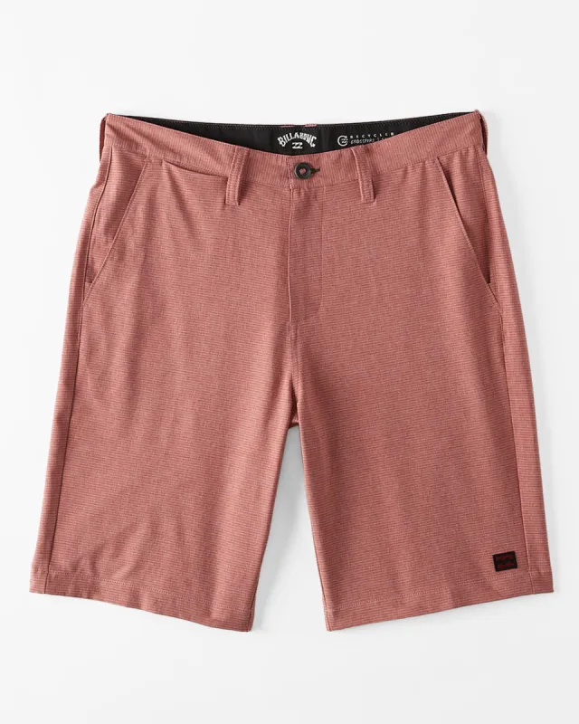 Boys Crossfire 18" Hybrid Submersible Shorts - Sangria sold by Billabong