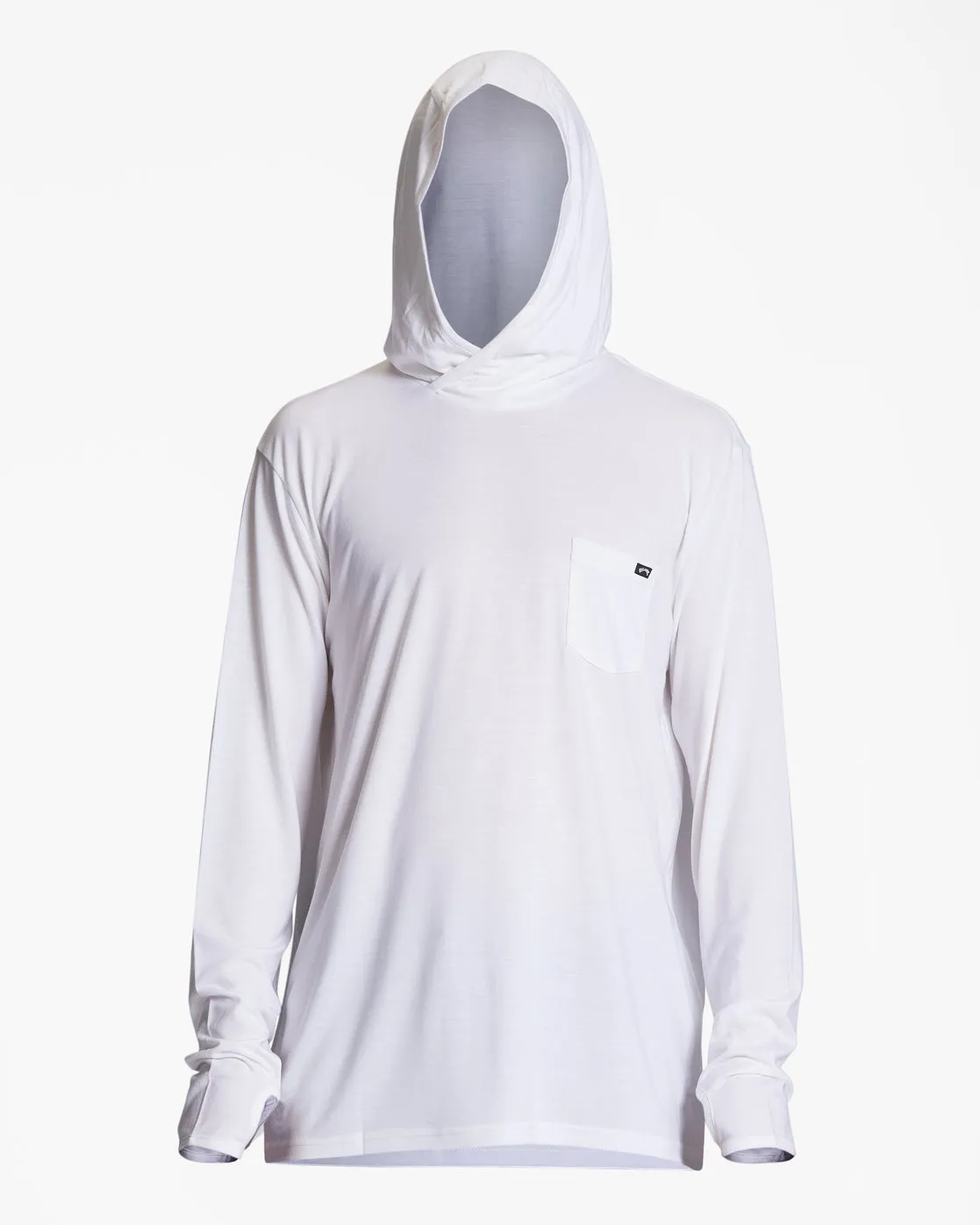 Eclipse Hooded Long Sleeve Surf T-Shirt - White sold by Billabong product image thumbnail 5