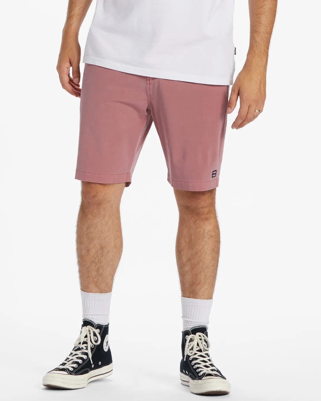 Crossfire Wave Washed 18" Hybrid Submersible Shorts - Coral sold by Billabong