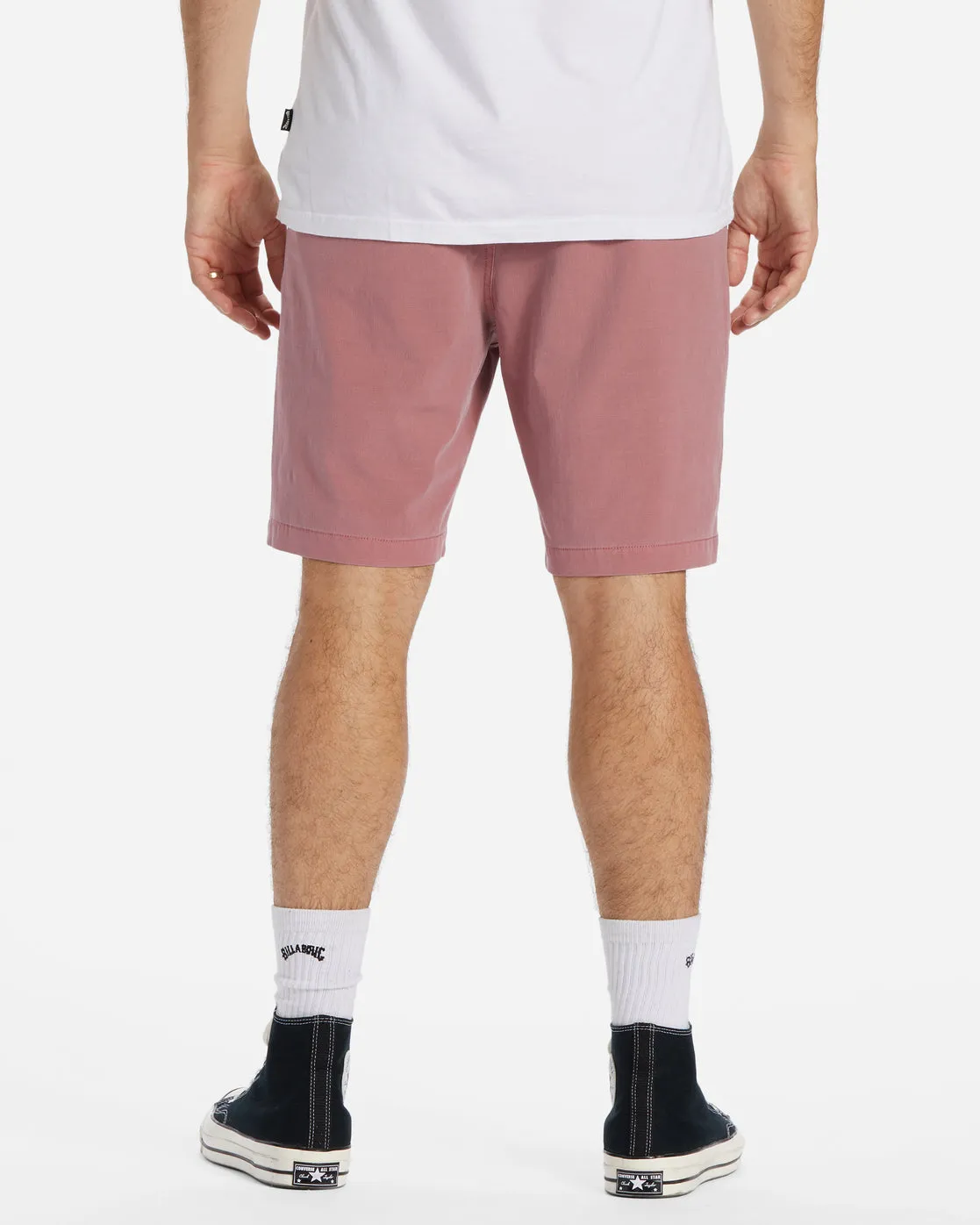 Crossfire Wave Washed 18" Hybrid Submersible Shorts - Coral sold by Billabong product image thumbnail 3