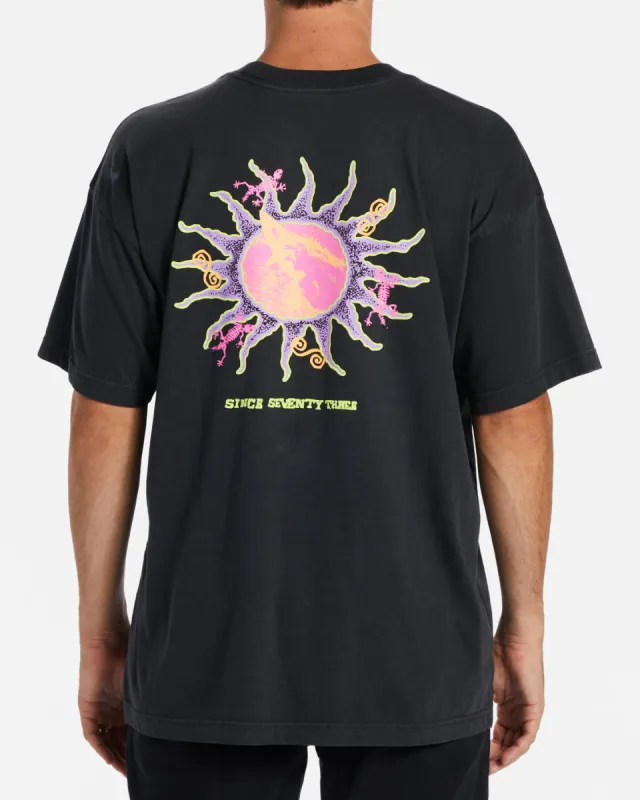 Lizards T-Shirt - Washed Black made by Billabong